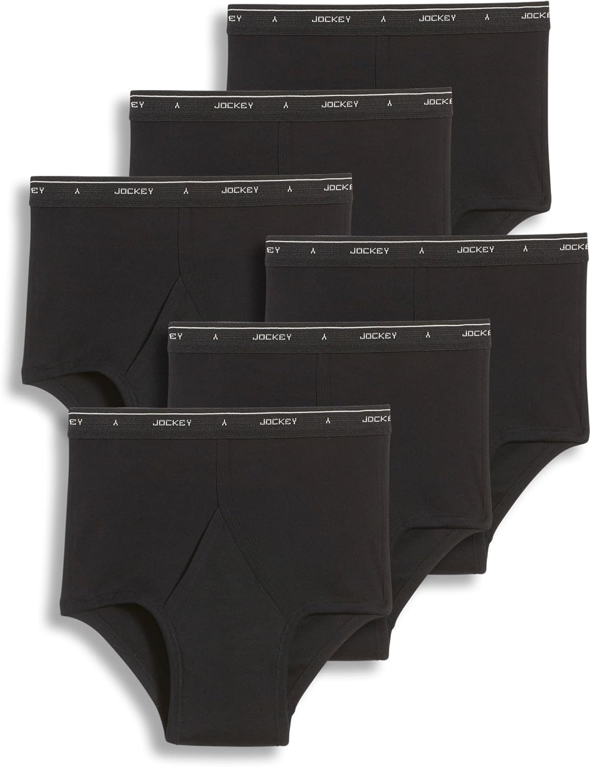 Jockey Mens Underwear Briefs - Classic Full Rise Comfort Pack