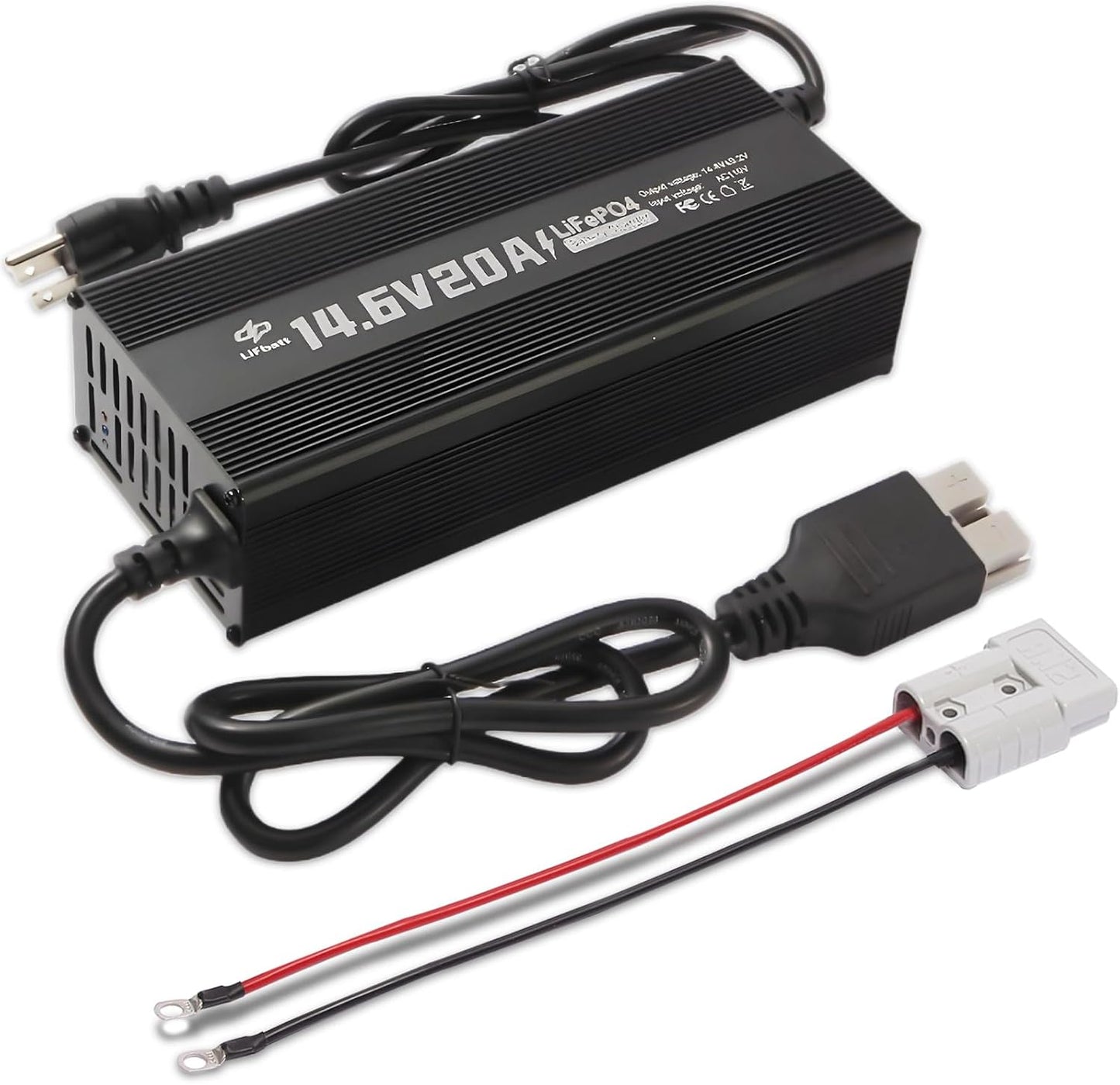 12V 20A LiFePO4 Battery Charger for Deep Cycle Batteries