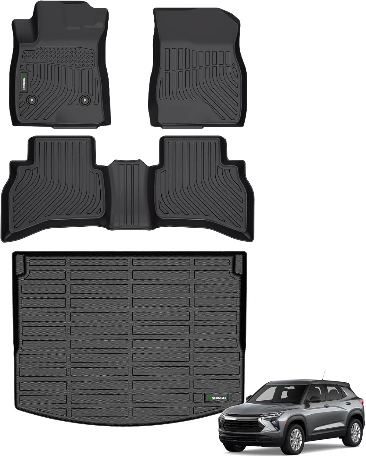 Custom All Weather Floor Mats for Chevy Trailblazer AWD 2021-2026