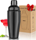 Professional 25oz Cocktail Shaker with Built-In Strainer by Mawisek