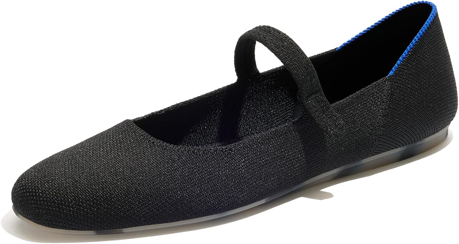 Rothy's The Square Mary Jane Women's Slip-On Shoes for Comfort