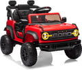 Ford Bronco Raptor Licensed 12V Ride On Car for Toddlers - Safe