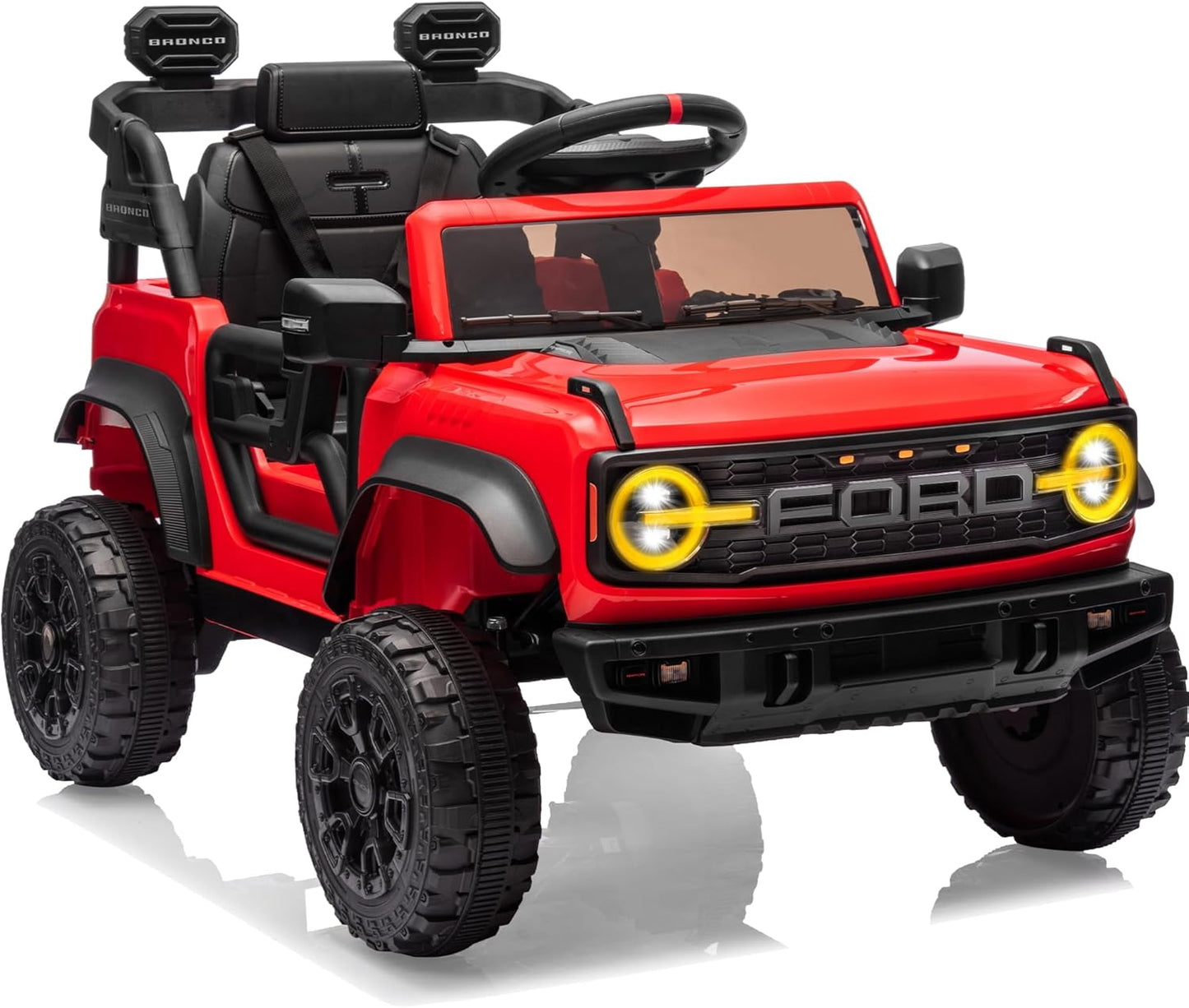 Ford Bronco Raptor Licensed 12V Ride on Car for Kids Fun