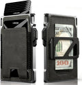 Slim Tactical Wallet for Men - Minimalist Full Grain Leather Wallet