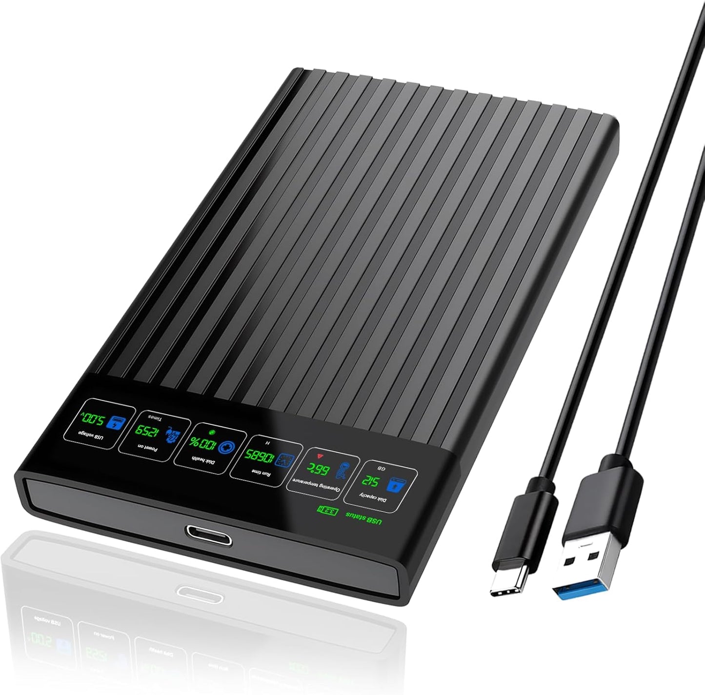 Ultra-Fast SATA to USB Type C HDD Enclosure | ShuoLe