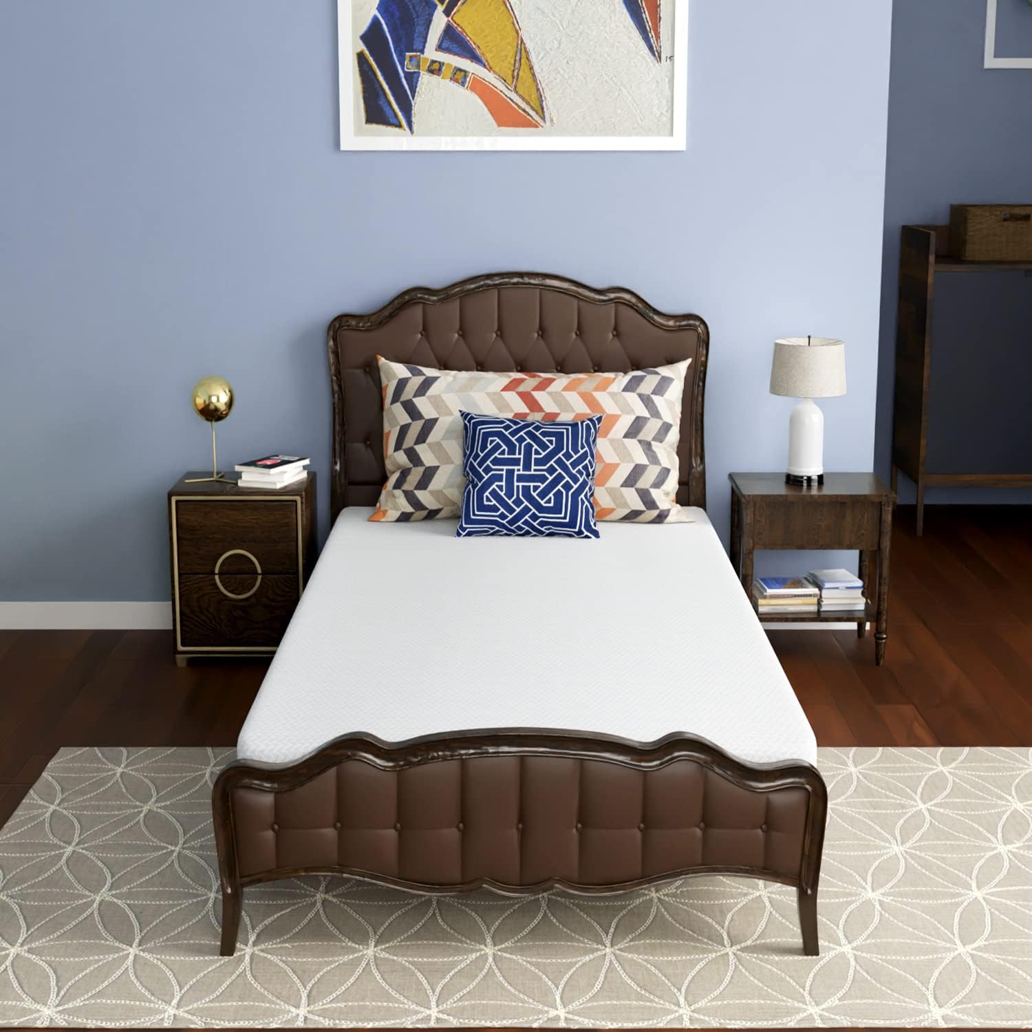 6 Inch Twin Green Tea Cooling Gel Memory Foam Mattress Review
