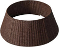 36in Extra Large Wicker Tree Collar - Rustic Rattan Tree Base Cover