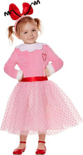 Spirit Halloween The Grinch Cindy Lou Who Toddler Costume - Pink