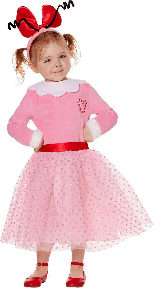Toddler Cindy Lou Who Costume from The Grinch - Pink Perfection