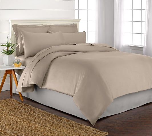 King Duvet Cover Set by Pure Bamboo - Luxuriously Soft Bedding