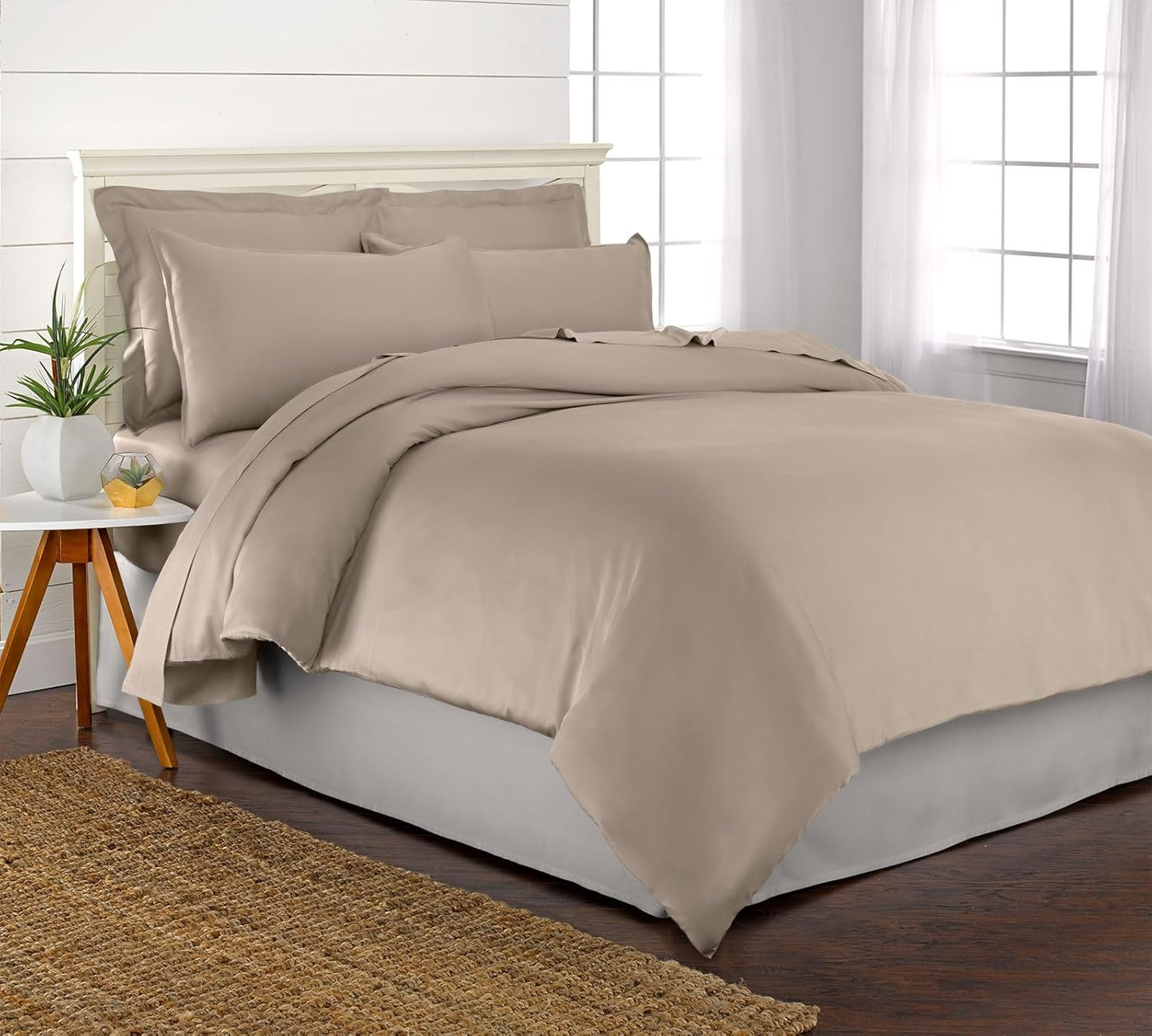 Twin Duvet Cover Set by Pure Bamboo for Luxurious Sleep
