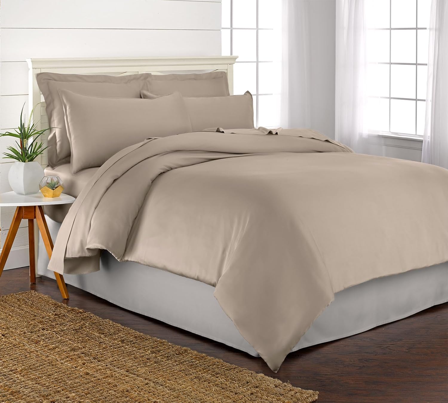 Twin Duvet Cover Set by Pure Bamboo for Luxurious Sleep