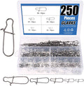 Strong Stainless Steel Duo Lock Snaps Swivel Rings Assortment - Tough