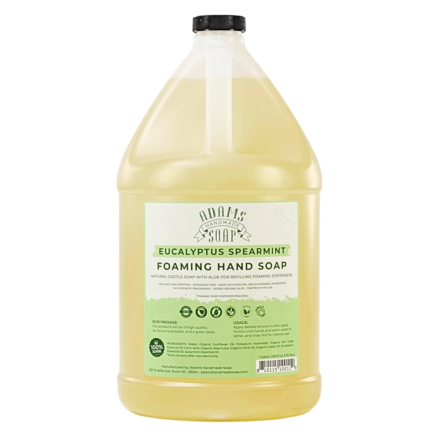 Eucalyptus Spearmint Liquid Foaming Soap - Eco-Friendly Clean