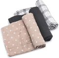 Parker Baby Co. Swaddle Blankets Pack of 3 - Classics Set