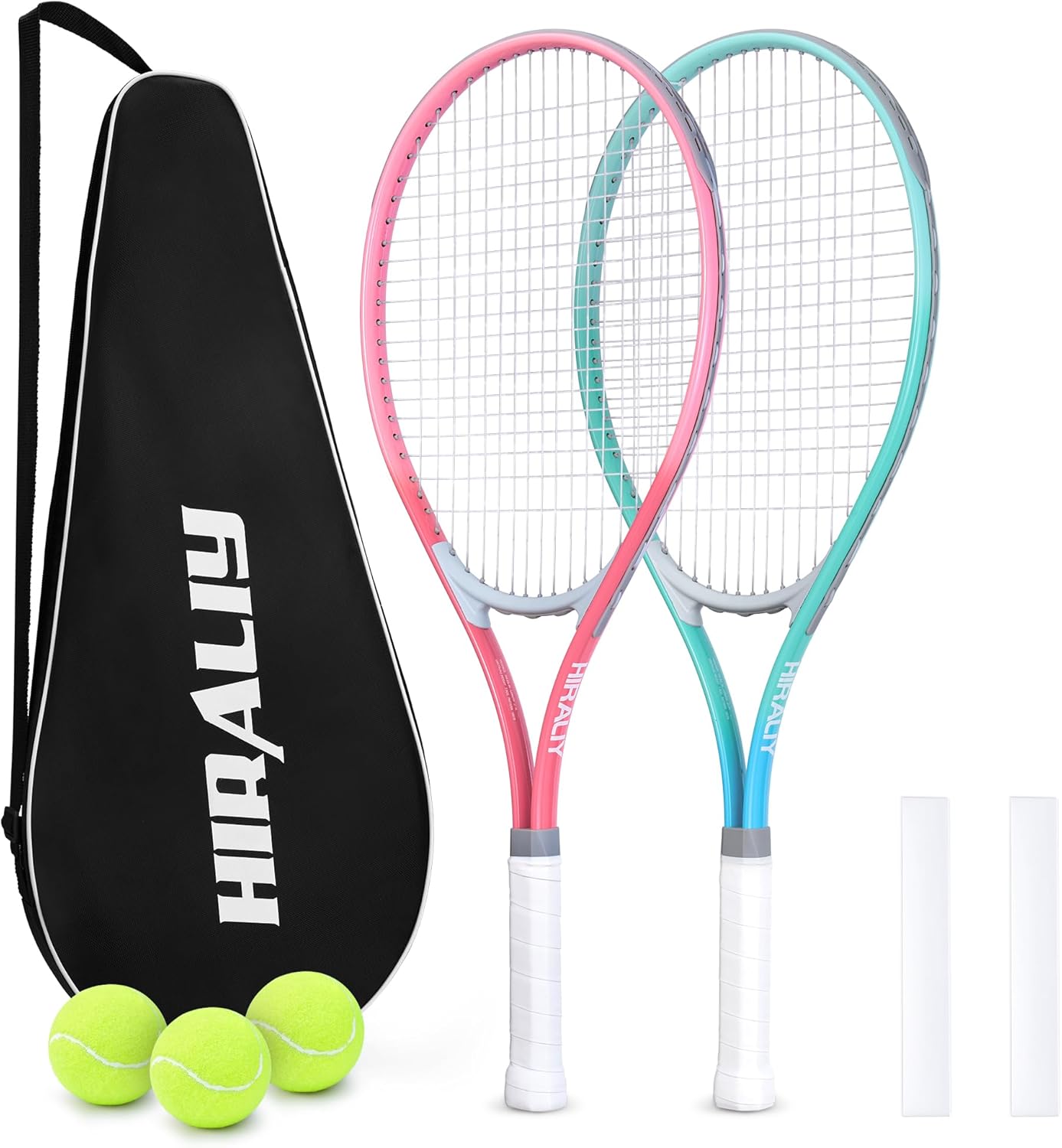 27 Inch Tennis Racket Set for Adults - Lightweight and Durable