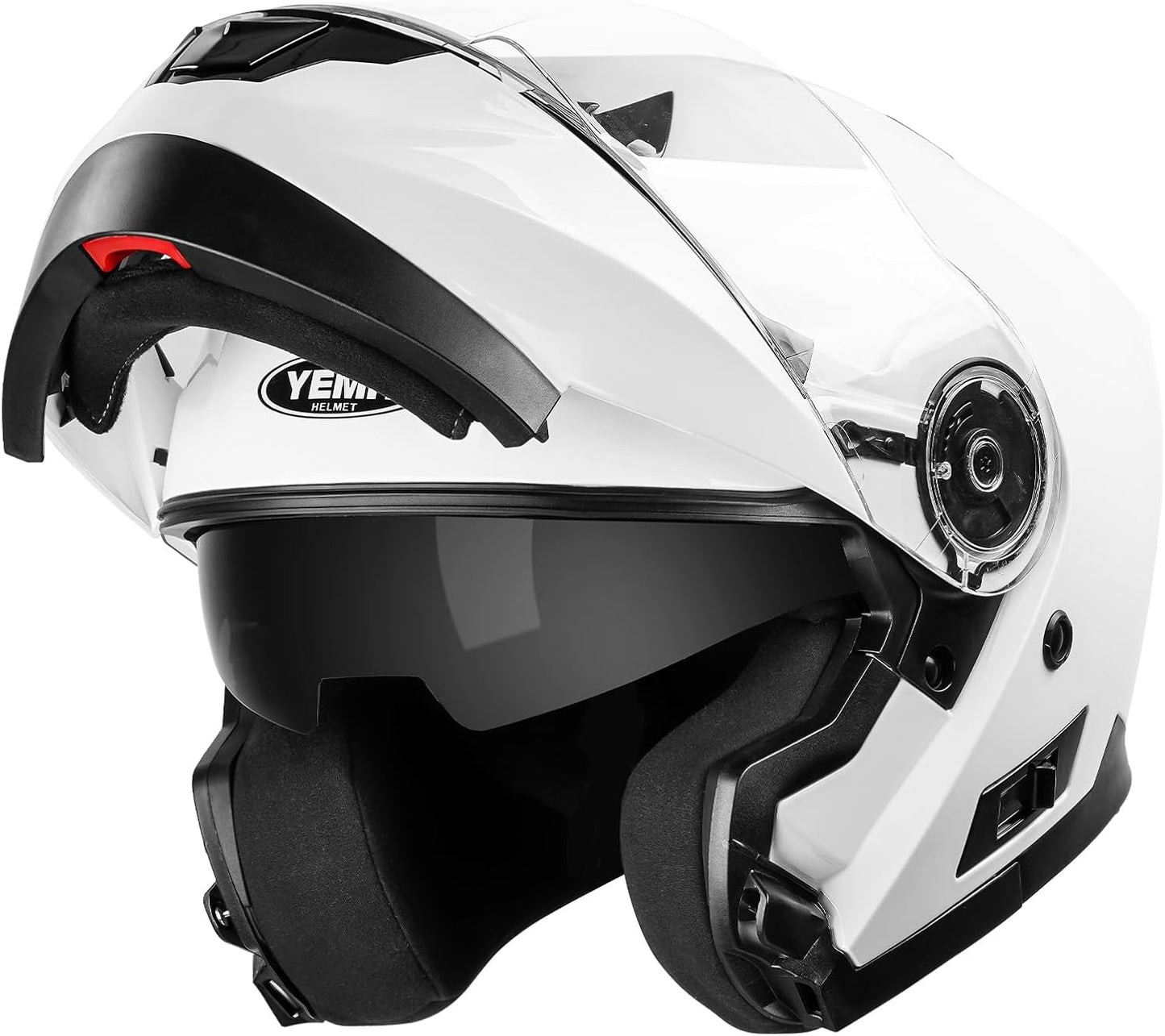 YEMA Modular Motorcycle Helmets with Dual Visor for Safety