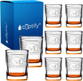 Custom Square Shot Glasses Set of 8 for Memorable Gifts