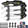 LED Headlamp 1000lumens Widebeam Headlight 3Pack - USB Rechargeable