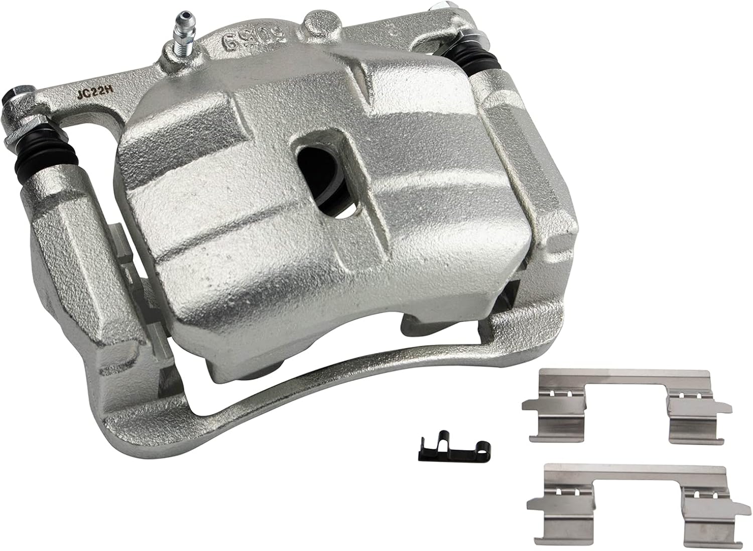 TRQ Front Right Brake Caliper w/Bracket for Nissan Rogue 2008-2015