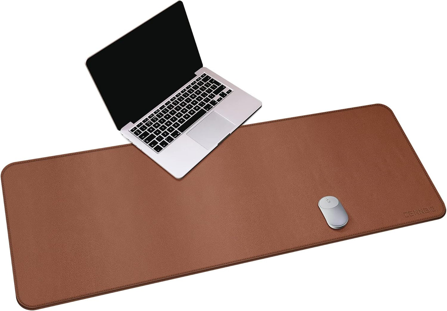 CENNBIE Leather Desk Mat - Extra Large Desk Pad Blotter Protector