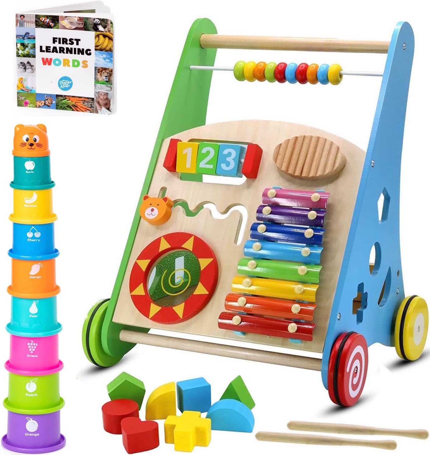 Pidoko Kids Baby Walker: First Steps to Fun!