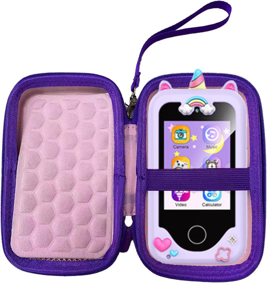 Purple Kids Toy Phone Case - Portable & Protective!