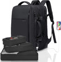 BANGE 45L Travel Backpack Convertible Duffle Bag - Expandable Carry On