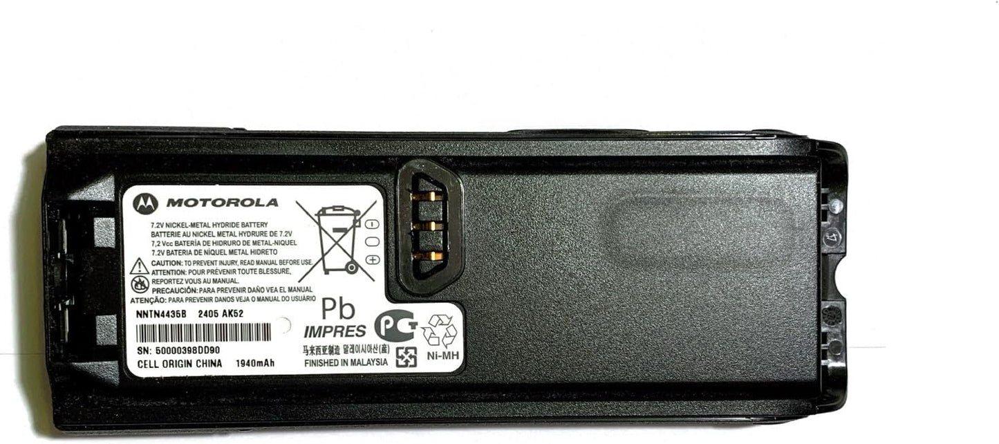 Motorola NNTN4435 Original Ni-MH 1800 mAh Battery for Radios