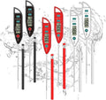 BOMATA Waterproof Instant Read Meat Thermometer 6 Pack - Fast, Durable