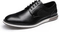 Men's Casual Dress Sneaker Oxfords - Cushioned Comfort Derby