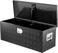 30 in x15 in x15 in Heavy Duty Aluminum Truck Bed Tool Box - Secure