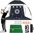 Golf Net with Targets & Mats - Perfect for Home Practice!