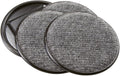 Protect Hard Floors: SoftTouch 4 Furniture Caster Cups (4 Pc) - Gray