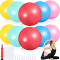 Exercise Pilates Ball 9 in 10-Pack - Compact Core & Stability Set