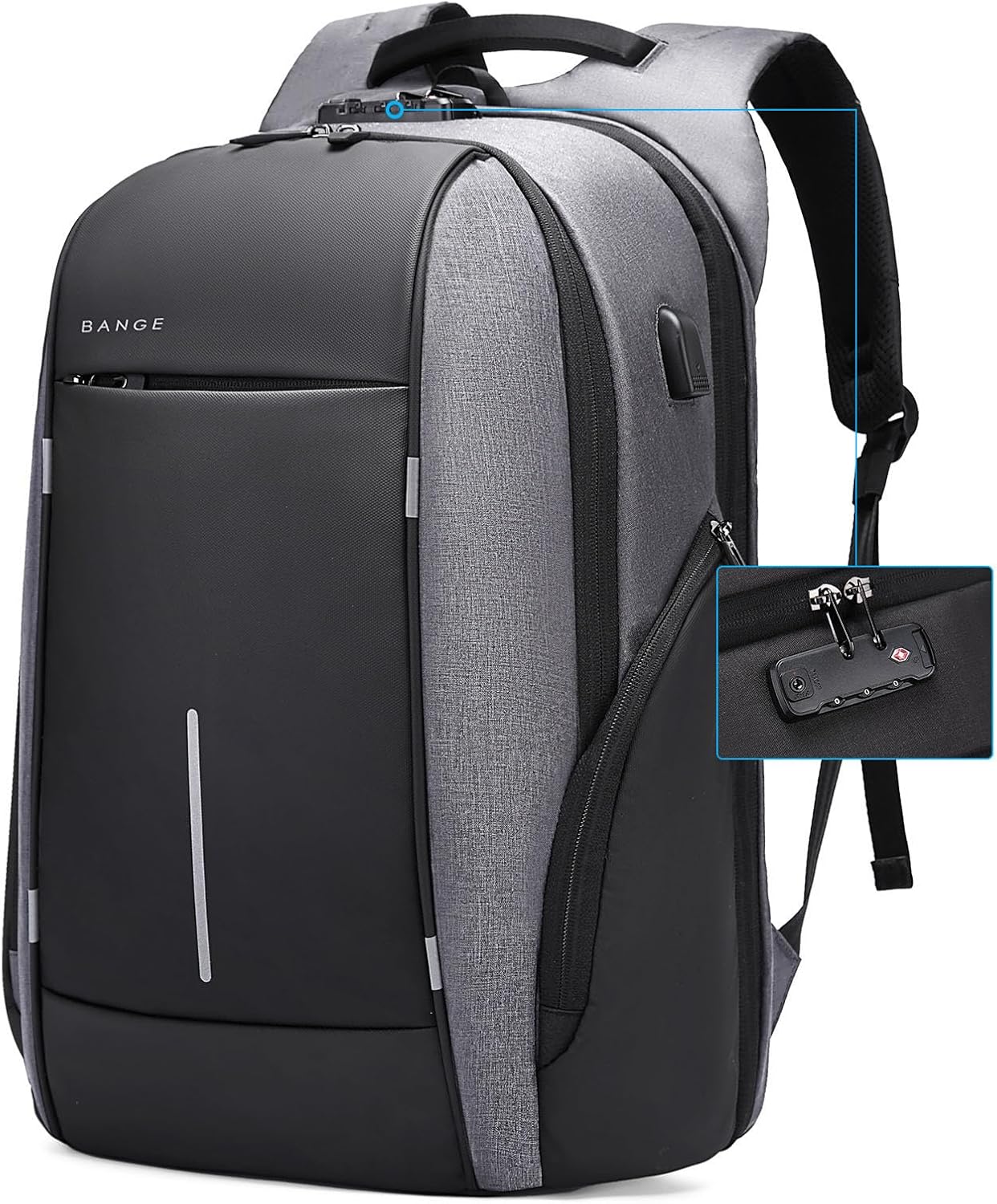 BANGE Lightweight Travel Backpack for 15.6 Inch Laptop Use