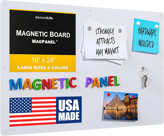 Magnetic Board for Home, Office, and Classroom Use - 16x24in
