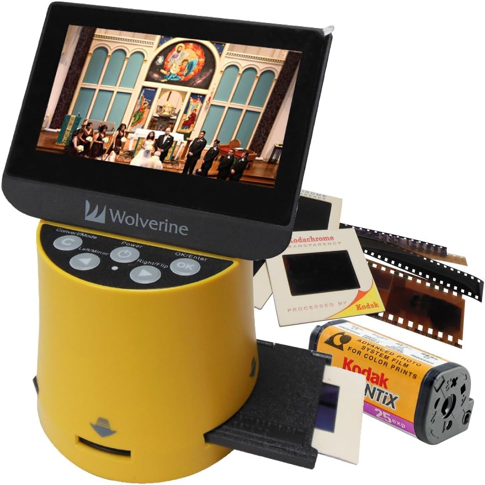 Wolverine Titan 8-in-1 Film to Digital Converter with HDMI Output