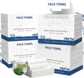 Face Towels 10 x 12 Thick Soft and Absorbent - 200 Count 4 Pack