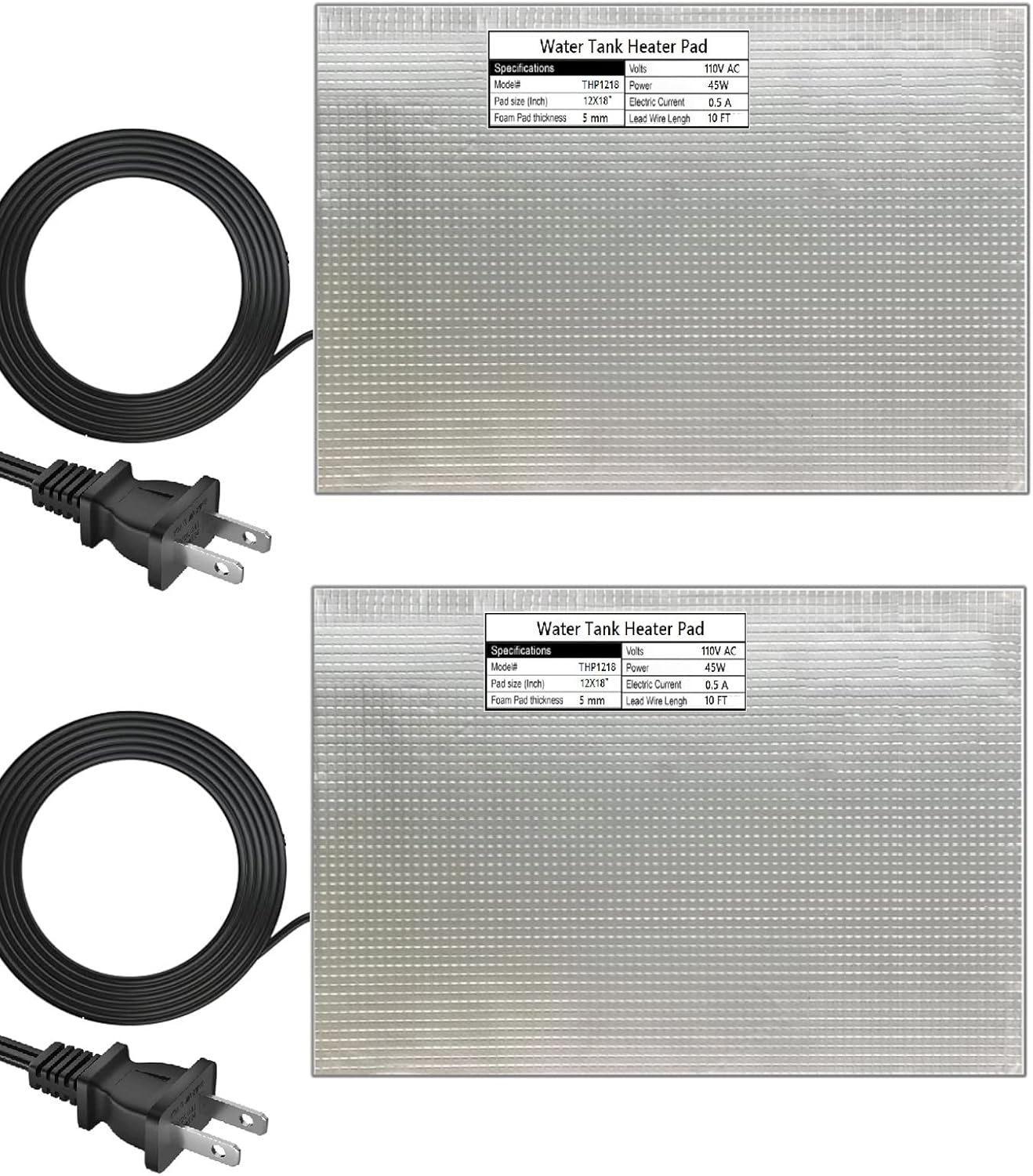 RV Holding Tank Heater Pad for Winter Freeze Protection