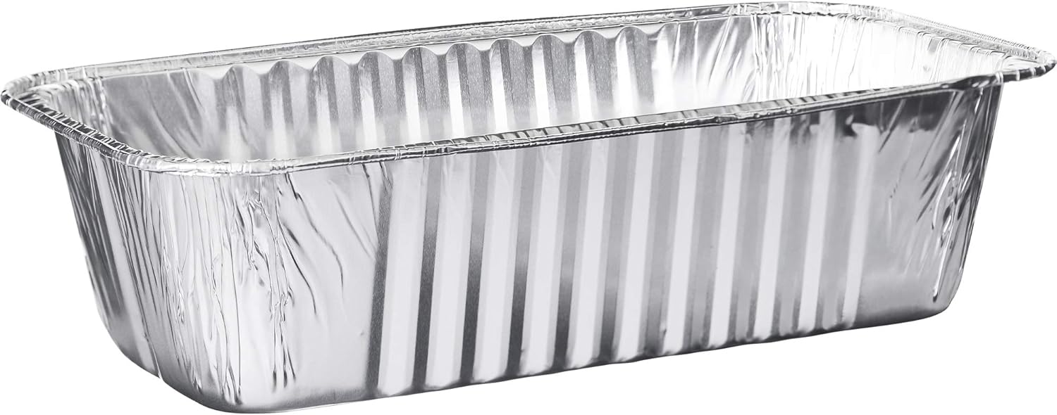 Plasticpro Disposable Loaf Pans for Baking and Meal Prep