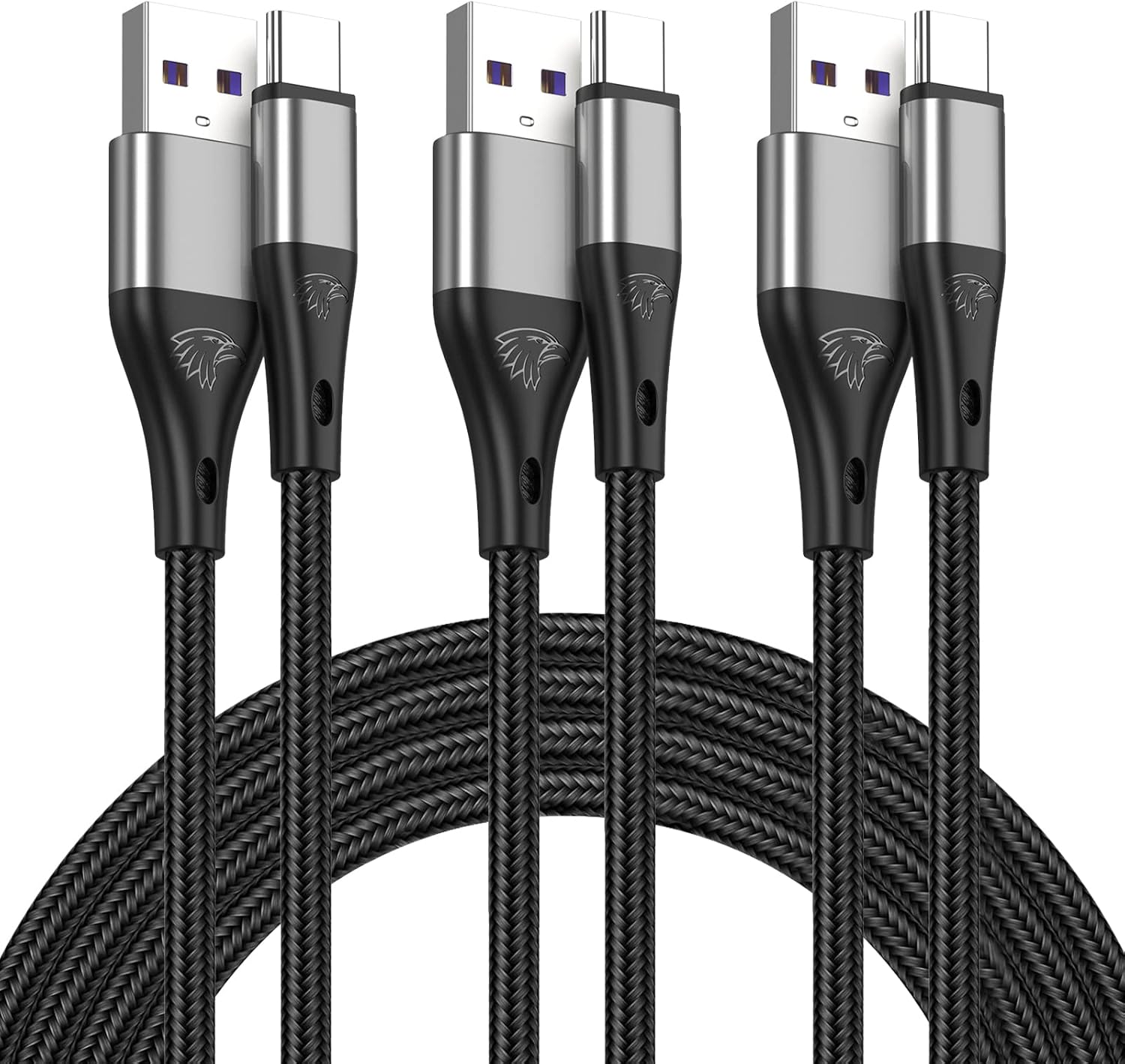 Fast Charge with HALIHALL 10ft USB-C Cable