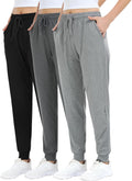 ZENEX Joggers for Women 3 Pack - Comfortable Everyday Sweatpants