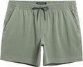maamgic Men's 5 in Inseam Shorts - Pull-On Relaxed Fit Comfort