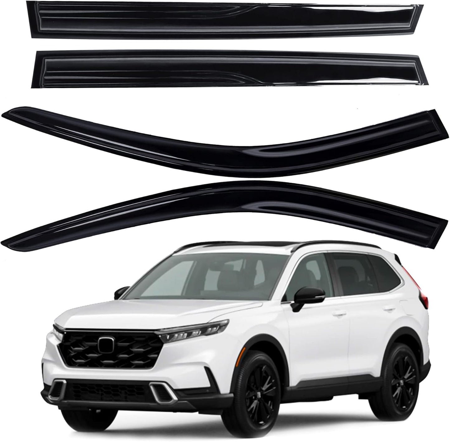 Honda CRV 2023-2026 Window Rain Guards - Durable Vent Visors