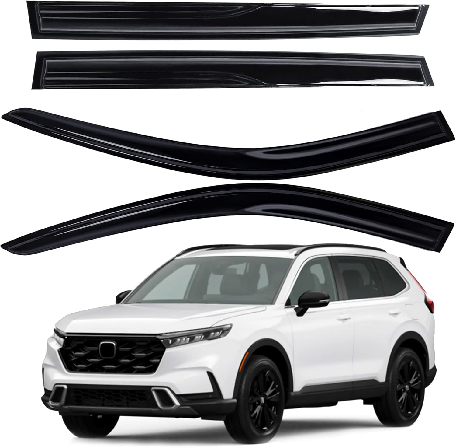 Honda CRV 2023-2026 Window Rain Guards - Durable Vent Visors