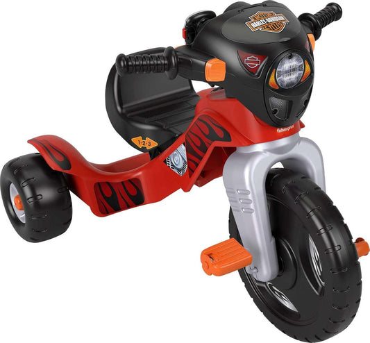 Fisher-Price Toddler Tricycle with Harley-Davidson Lights & Sounds