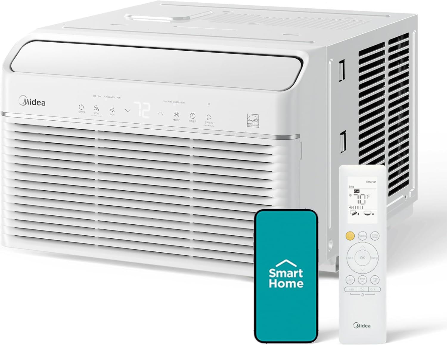Midea Smart Inverter AC - Efficient Cooling & Heating