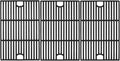 17in Grill Grates for Nexgrill 6 Burner - Cast Iron 3Pack