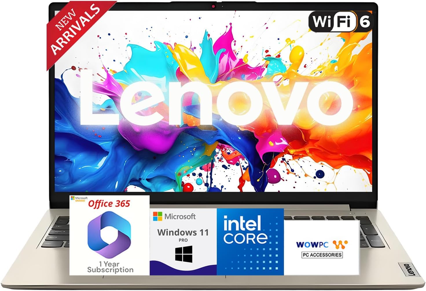 Lenovo Ideapad Laptop with Microsoft Office 365 and 2TB SSD